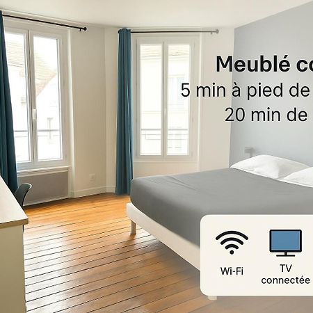 Appartement Maciet 2- Centre Ville Meaux-Gare-Disney מראה חיצוני תמונה